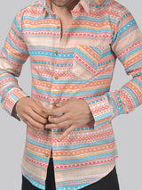 Minimalist Men's Printed Shirt 1