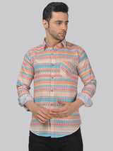 Minimalist Men's Printed Shirt 4