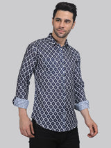 Opulent Men's Printed Shirt 4