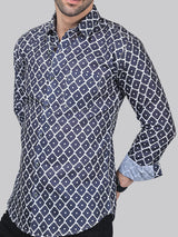 Opulent Men's Printed Shirt 1