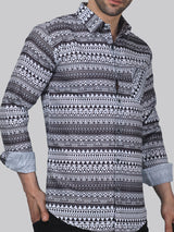 Pop-art Men's Printed Shirt 1