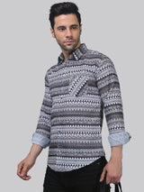 Pop-art Men's Printed Shirt 4