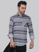 Pop-art Men's Printed Shirt 5