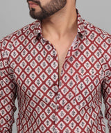 Renaissance Men's Printed Shirt 1