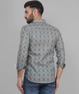 Retro Printed Men's Shirt 3