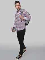 Starry Night Men's Printed Shirt 5