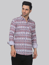 Starry Night Men's Printed Shirt 4