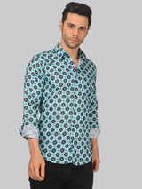 Street-glam Men's Printed Shirt 2