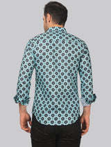 Street-glam Men's Printed Shirt 4