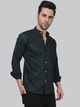 Streetwise Dark Green Men's Shirt 4