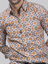 Tropical-luxe Men's Printed Shirt 1