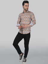Tropical-luxe Men's Printed Shirt 3