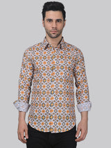 Tropical-luxe Men's Printed Shirt 2