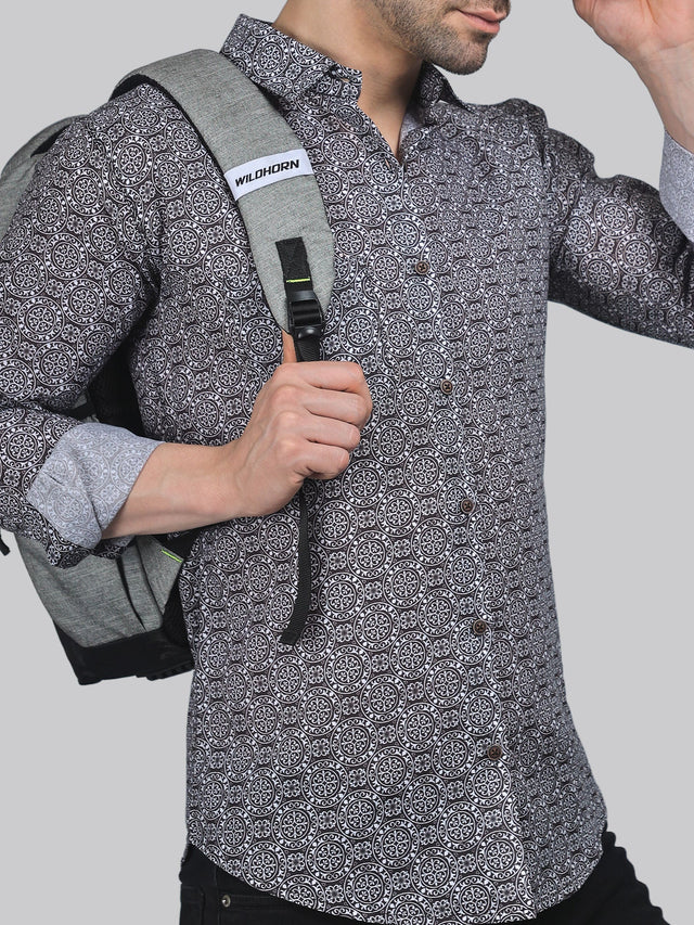 Crust Printed Men's Shirt — TryBuy®