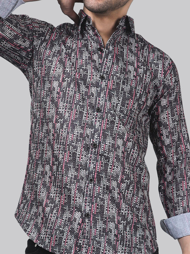 Nova Men's Printed Shirt — TryBuy®
