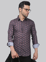 Temu Men's Printed shirt 3
