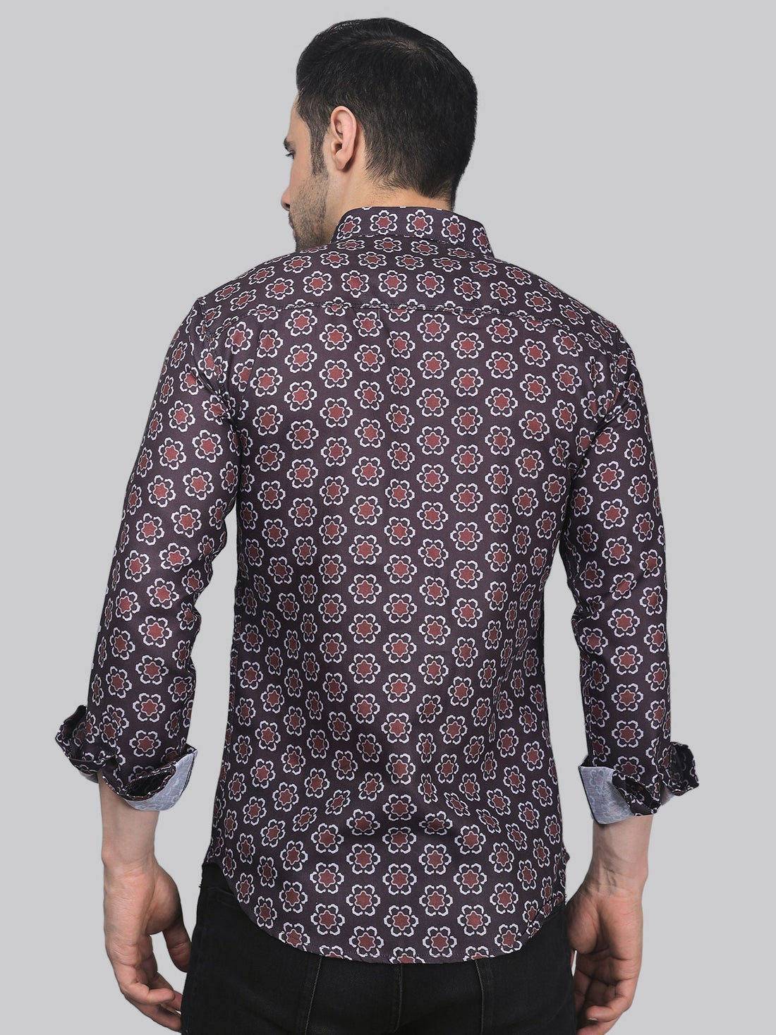 
TryBuy Men's Fashionable ‍Full Sleeve Casual Linen Printed shirt - TryBuy® USA🇺🇸
