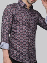 Temu Men's Printed shirt 1