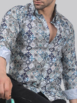 Floral Men's Printed Shirt 1