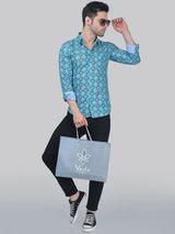 Rough Printed Men's Shirt 2