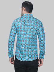 TryBuy Printed Full Sleeve Casual Cotton Shirt for Men - TryBuy® USA🇺🇸