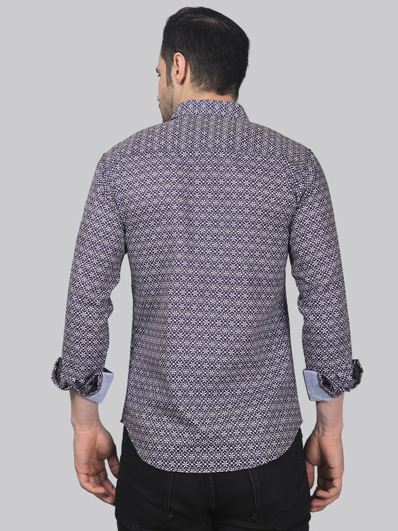 TryBuy Trending Full Sleeve Casual Cotton Printed Shirt for Men - TryBuy® USA🇺🇸