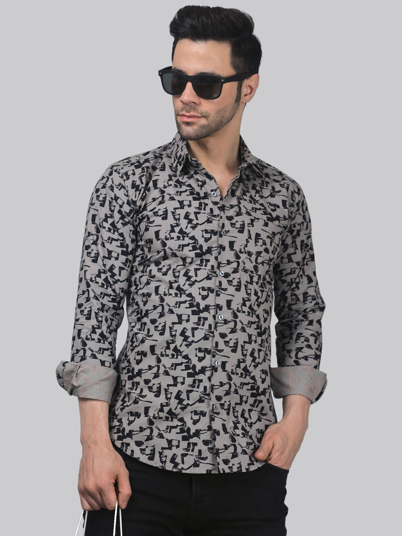 Unique Elegant Men's Printed Shirt 2