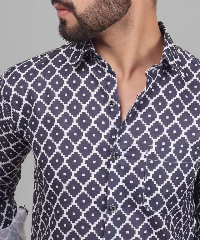 Urbanite Men's Printed Shirt — TryBuy®