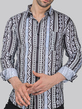 Whimsical Men's Printed Shirt 1