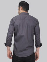 Whimsical Graphite Men's Shirt 3