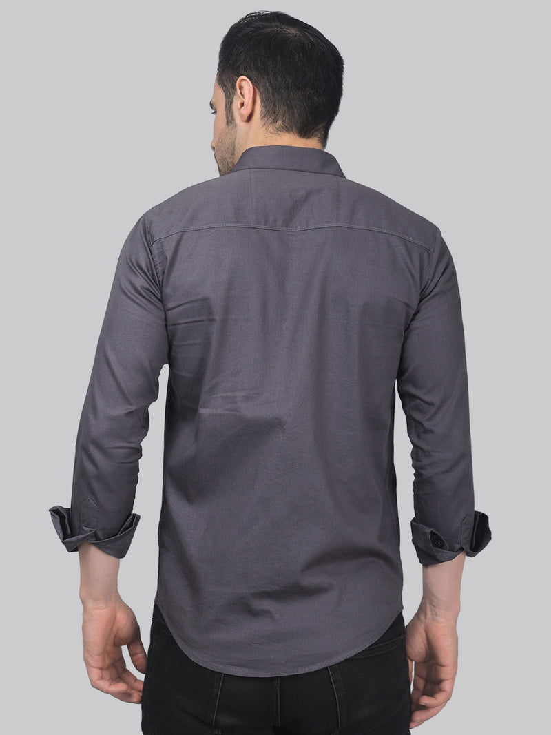 Whimsical Graphite Men's Shirt 3